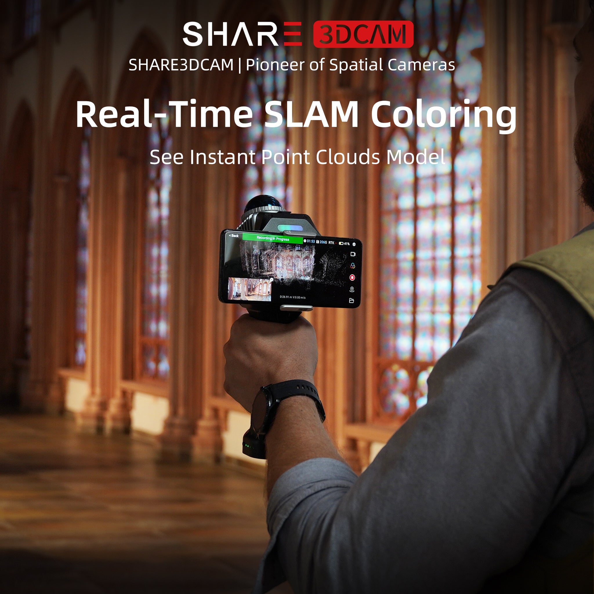 SHARE C1 3D Spatial Camera