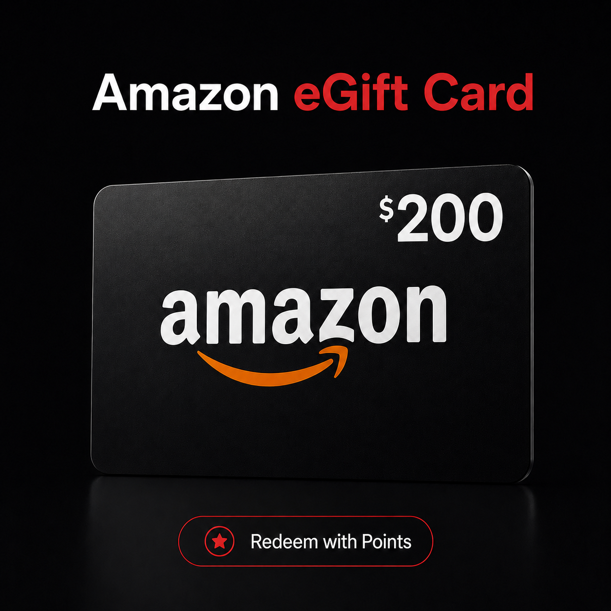 SHARE3DCAM Point Redemption — Amazon eGift Card