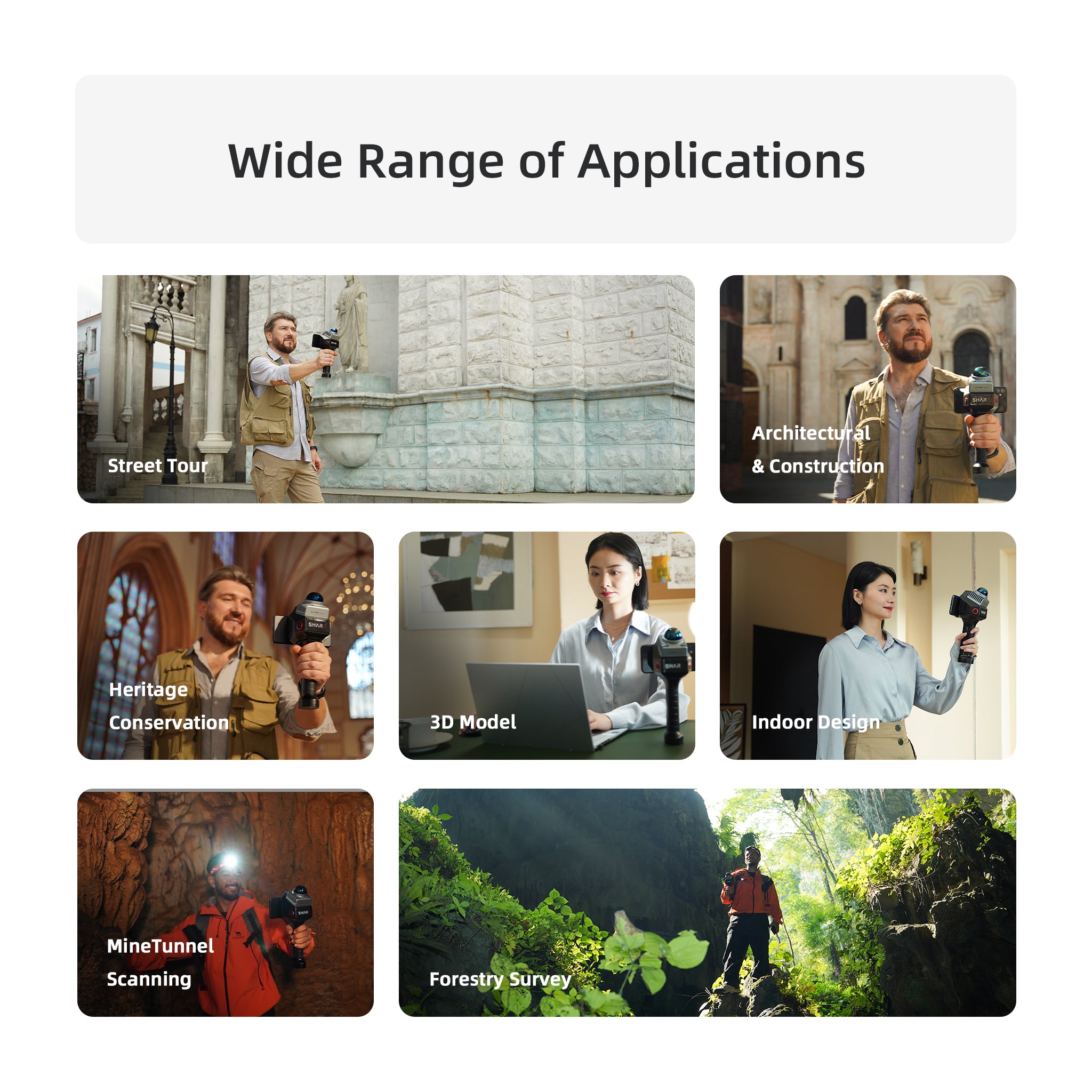 SHARE C1 3D Spatial Camera