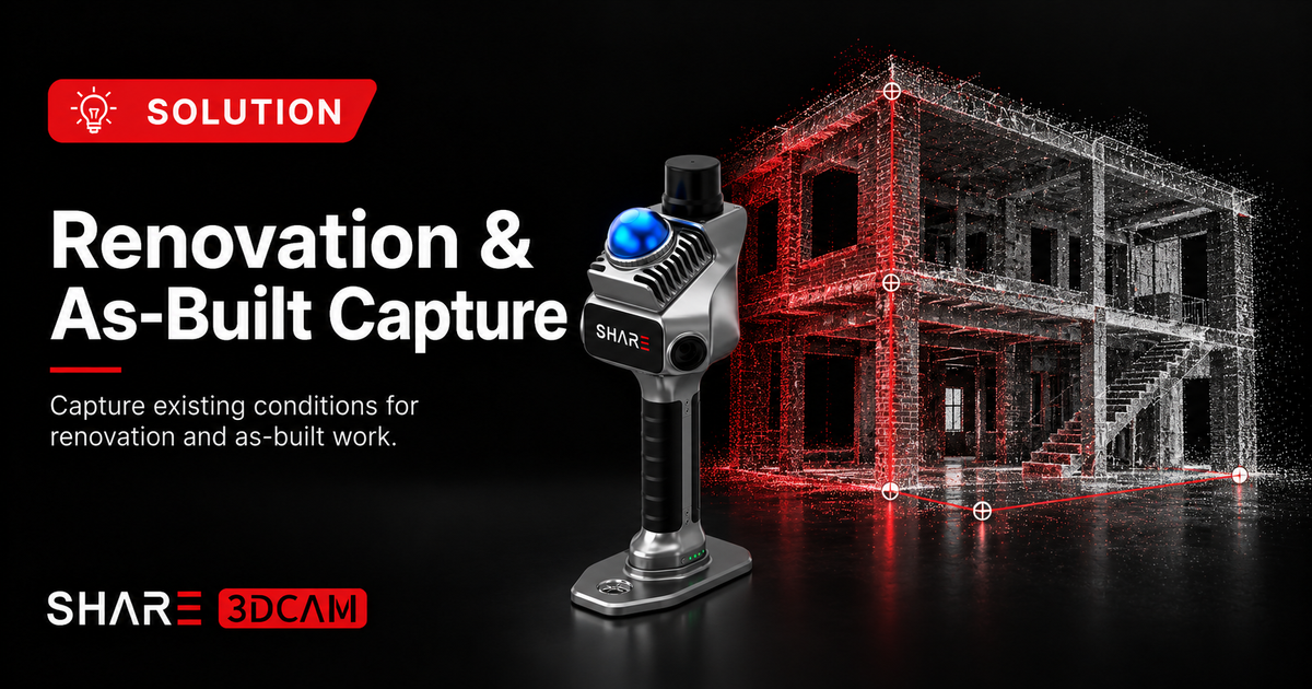 Handheld SLAM for Complete Spatial Capture in Renovation, Existing-Building, and As-Built Dimensional Work