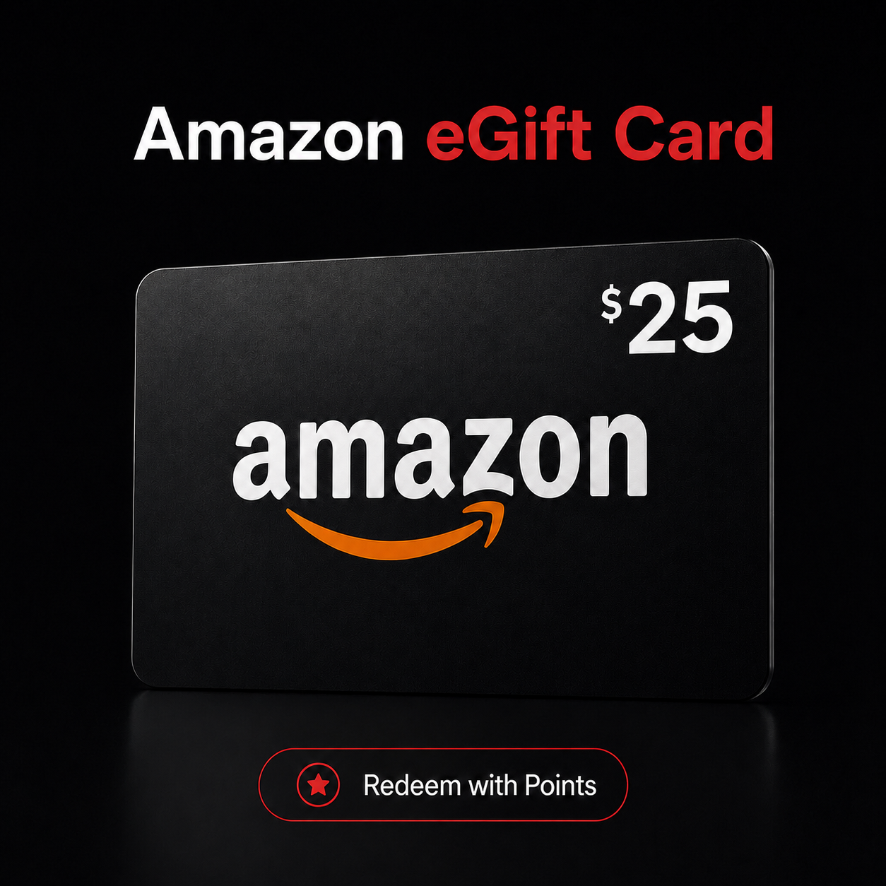 SHARE3DCAM Point Redemption — Amazon eGift Card