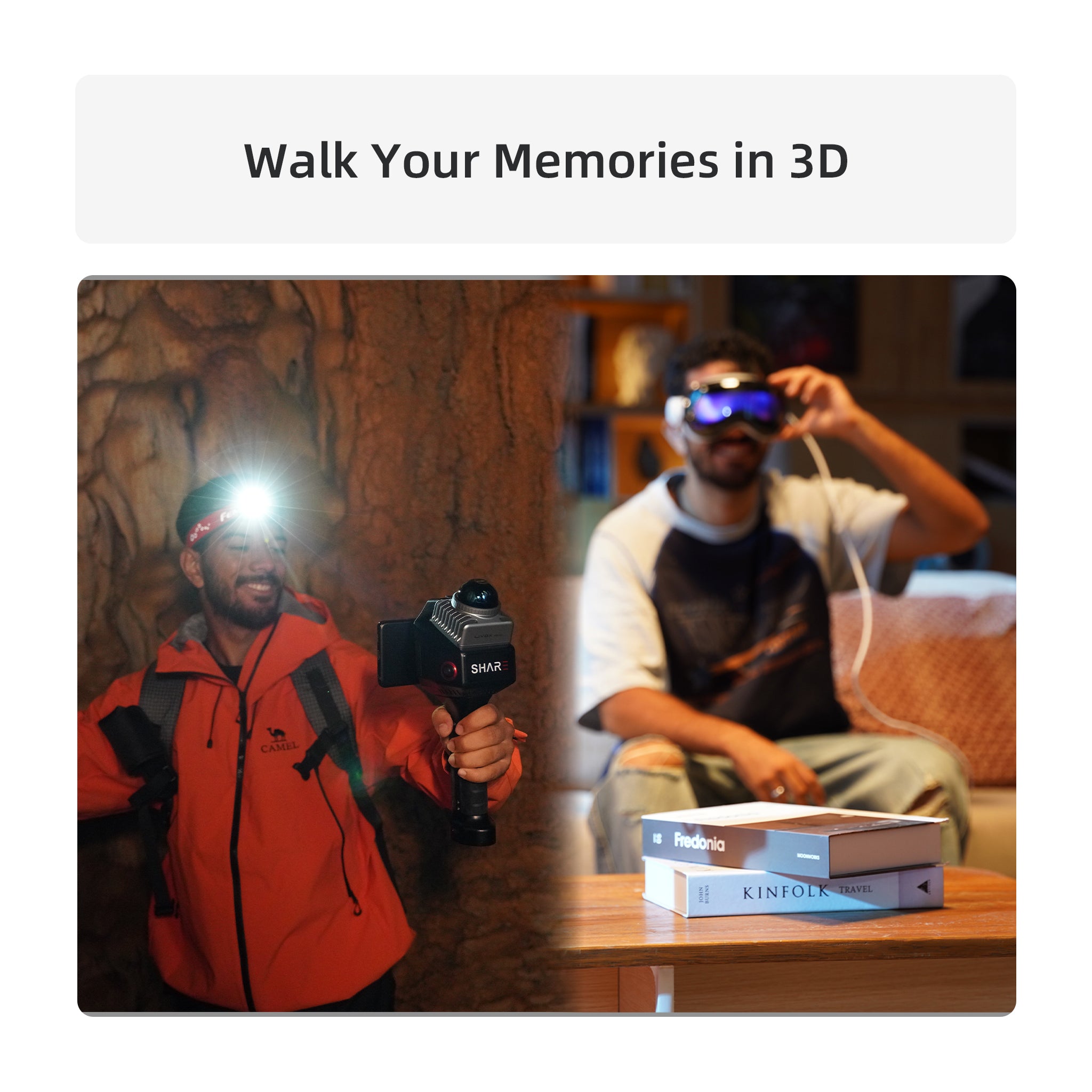 SHARE C1 3D Spatial Camera